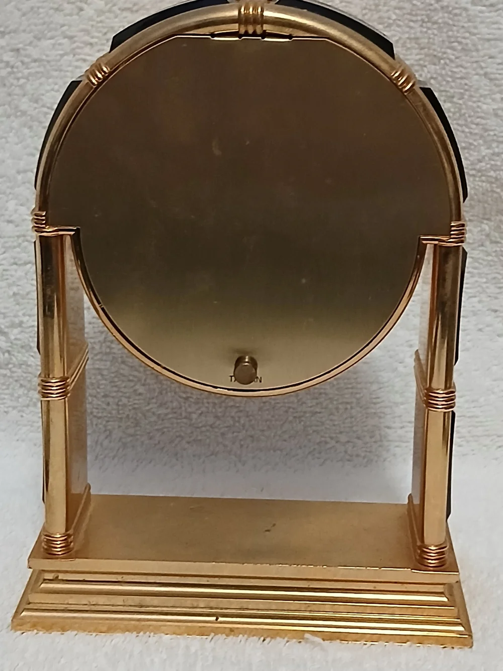 Howard Miller Quartz Table Clock with Roman Dial